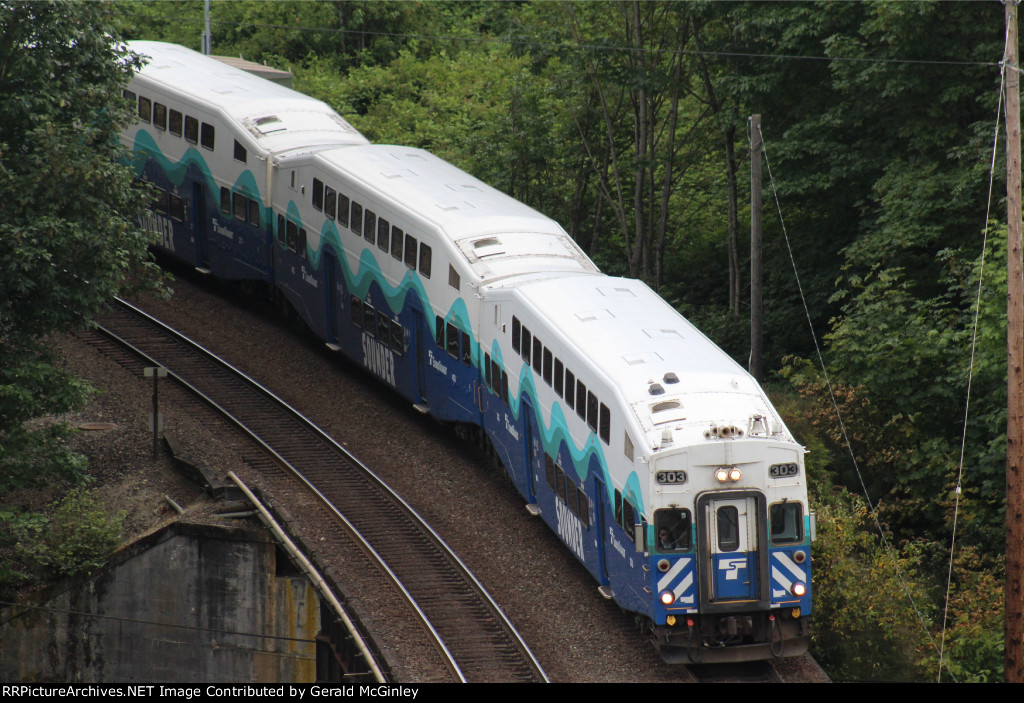 Northbound Sounder